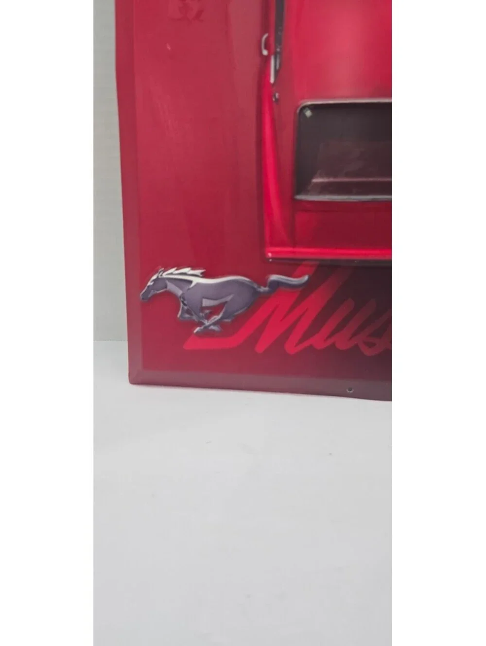 Ford Mustang Red Wall Decor Metal Plaque by Open Road Brands